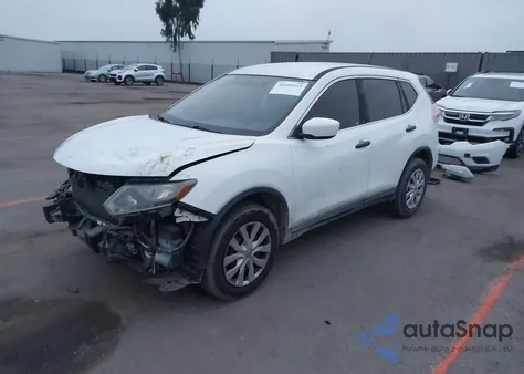 2016 Nissan Rogue S z USA, uszkodzony, nr VIN KNMAT2MT2GP630129